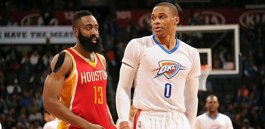 Tranh MVP NBA 2016-2017: Trời sinh Harden, sao còn Westbrook!