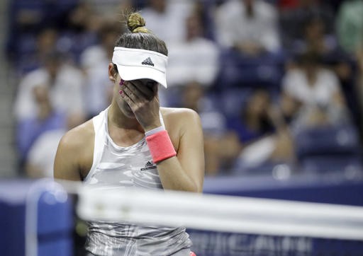 Muguruza và Raonic bị loại sốc từ vòng 2 US Open