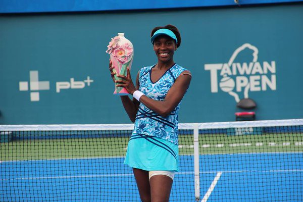 Venus Williams giành danh hiệu thứ 49 tại Đài Loan