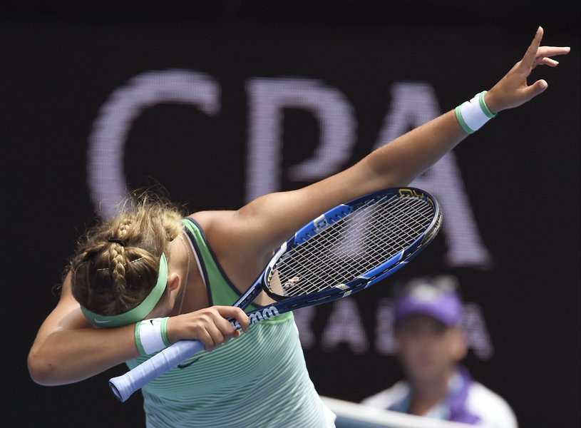 Muôn vàn kiểu ăn mừng tại Australian Open 2016