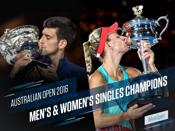 Những hình ảnh ấn tượng nhất Australian Open 2016