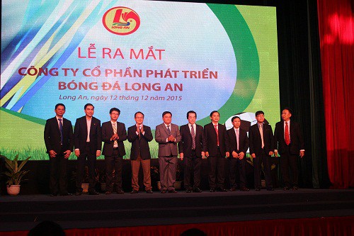 Vừa ra mắt tên mới, CLB Long An có liền 30 tỷ