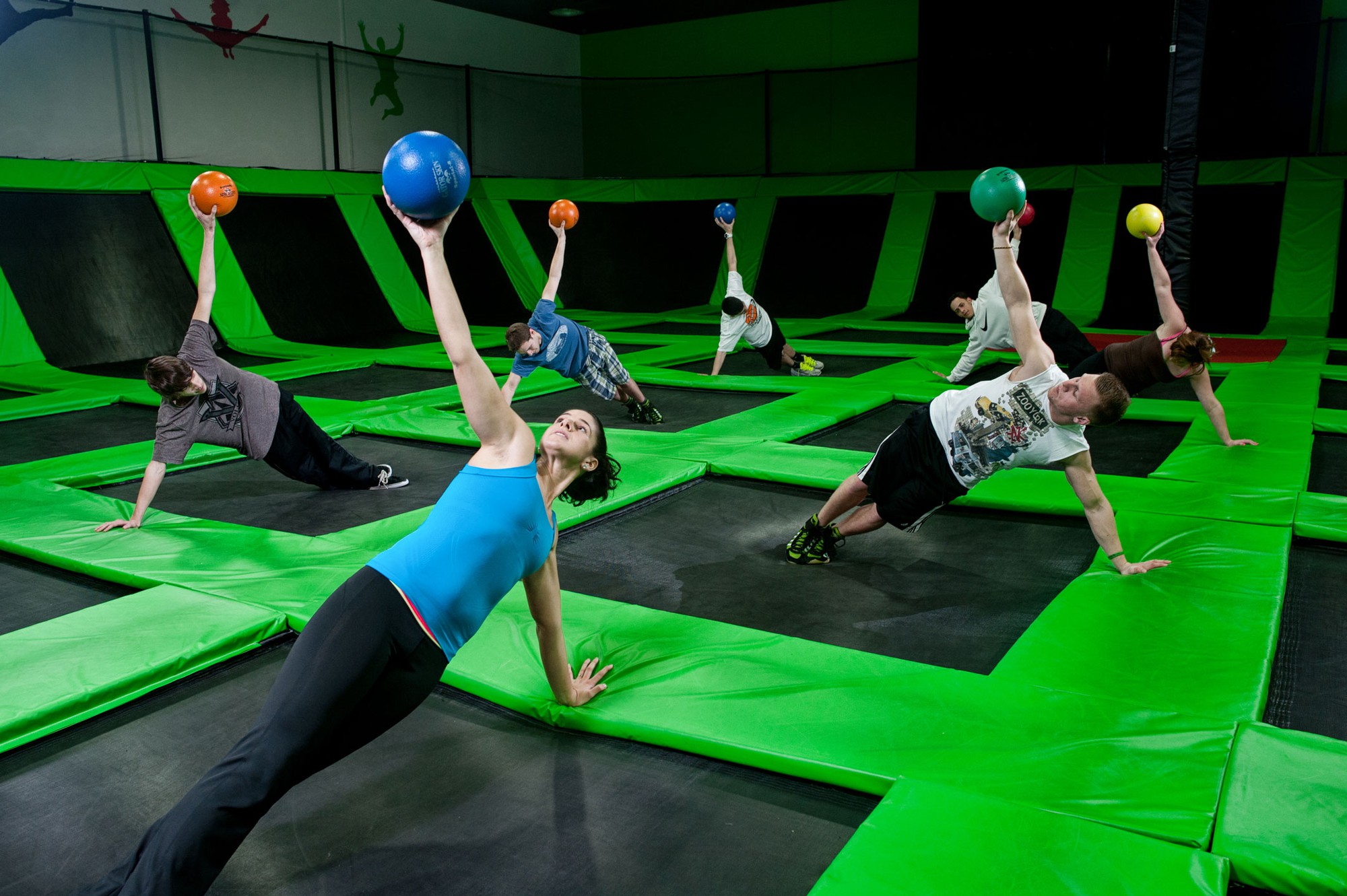 Vui thả ga với Jumping Fitness