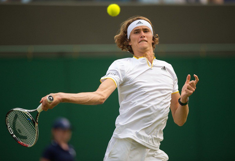 Alexander Zverev giành vé vào vòng 4 Wimbledon Alexander Zverev giành vé vào vòng 4 Wimbledon