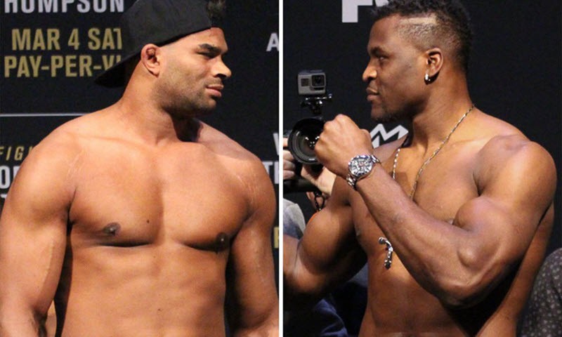 alstair overeem francis ngannou