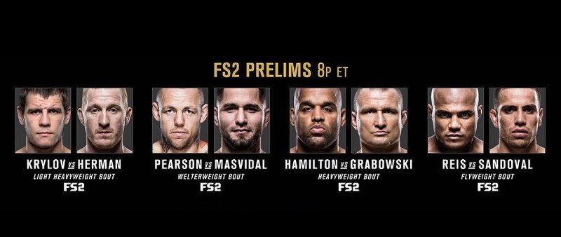 Tường thuật Prelims UFC 201: Knock-out đối thủ trong 14 giây