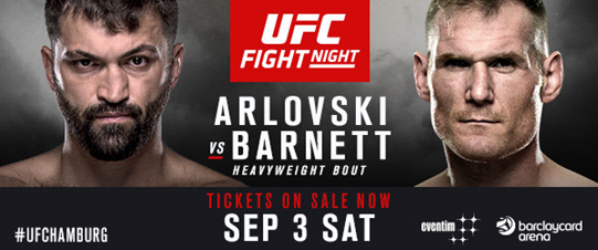 UFC Fight Night 93: Josh Barnett chiến thắng bằng đòn khoá