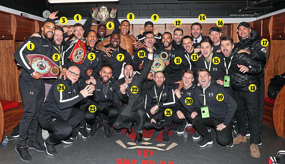 Bật mí về đội quân giúp Anthony Joshua thống trị quyền Anh hạng nặng