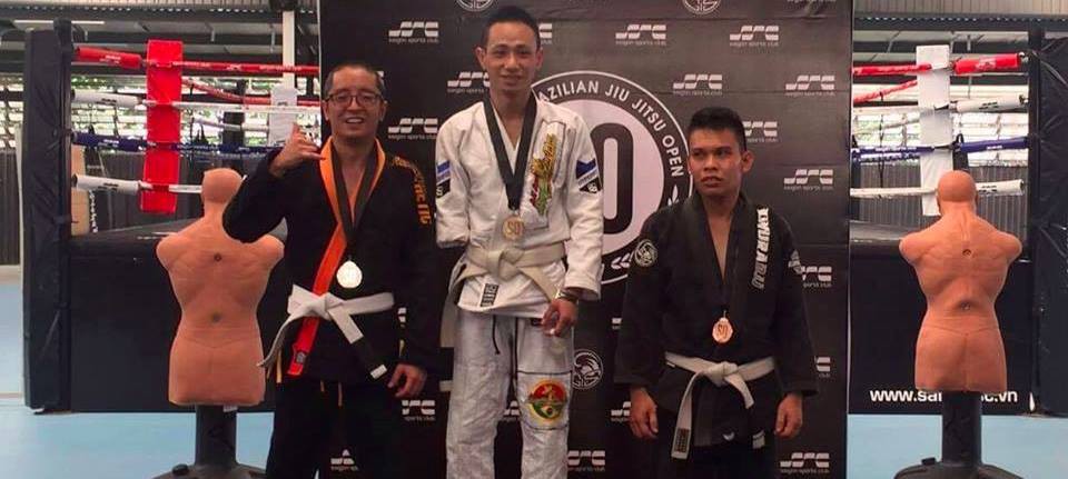 Chàng "Dương Quá" đem huy chương Brazilian Jiu Jitsu về Hà Nội