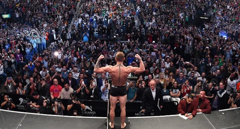 McGregor tin rằng khán đài UFC 202 sẽ rất đông fan của Nate Diaz