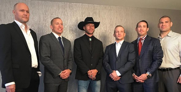 GSP, Rebney, và các võ sĩ UFC khác khởi động Hiệp hội MMA