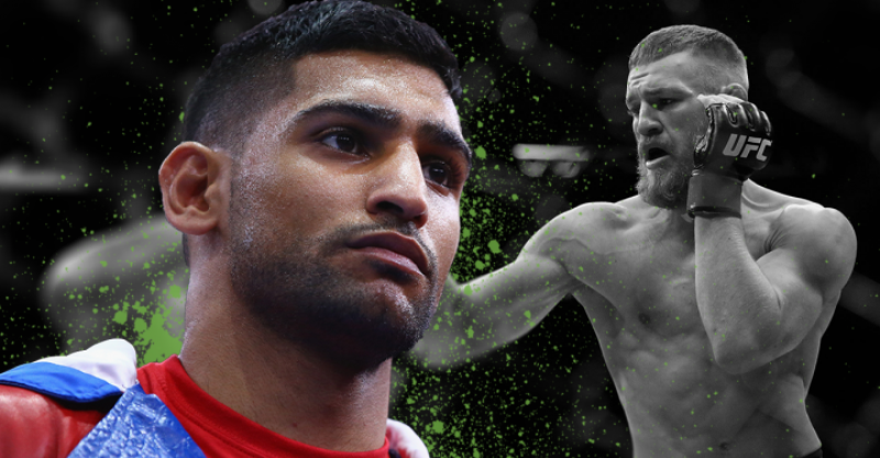 Hết Mayweather, đến lượt Amir Khan muốn thượng đài với McGregor