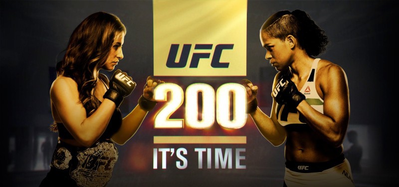 Lịch thi đấu UFC 200: Miesha Tate vs. Amanda Nunes