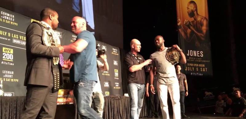 Những hình ảnh mới nhất về UFC 200