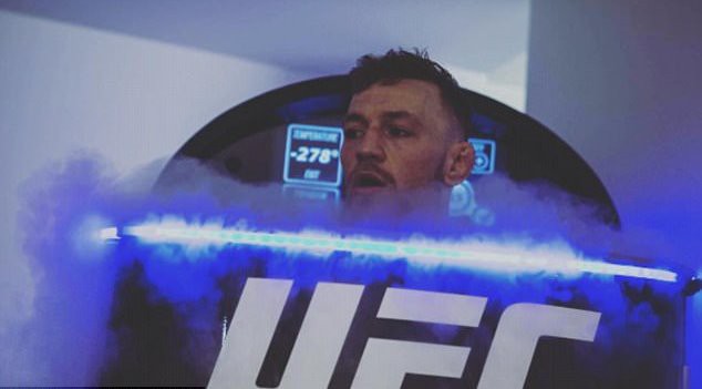 McGregor sử dụng bể lạnh -278 độ để hồi phục cho trận đấu tỷ đô