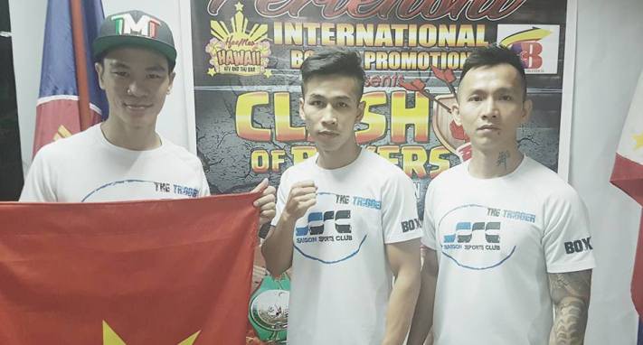 Trần Văn Thảo knockout đối thủ Philippines ngay trong hiệp 1