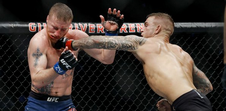 UFC on FOX 29: Dustin Poirier hạ TKO Justin Gaethje trong hiệp 4