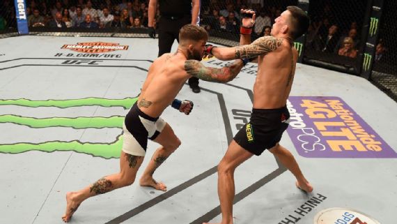 Garbrandt nhắm đai vô địch sau chiến thắng trước Almeida