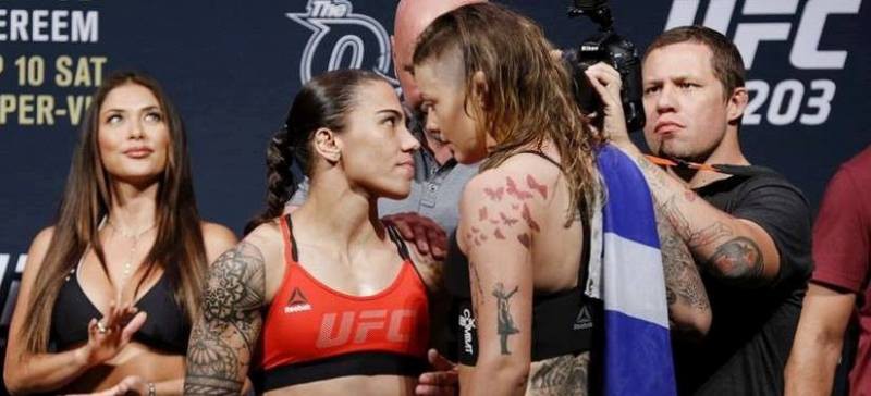 Video UFC 203: Jéssica Andrade vs. Joanne Calderwood