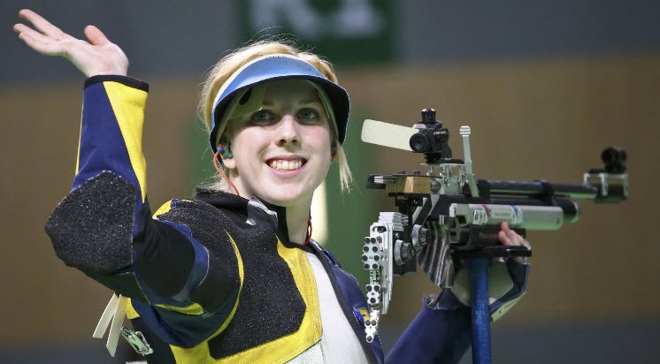 Virginia Thrasher: Từ cô bé săn nai đến chiếc HCV Olympic