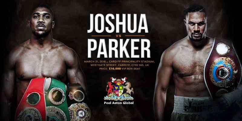 Xem trận Boxing hạng nặng Anthony Joshua - Joseph Parker ở đâu?