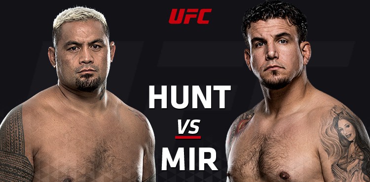 Cuộc đấu giữa Mark Hunt v&agrave; Frank Mir l&agrave; t&acirc;m điểm của UFC Fight Night 85