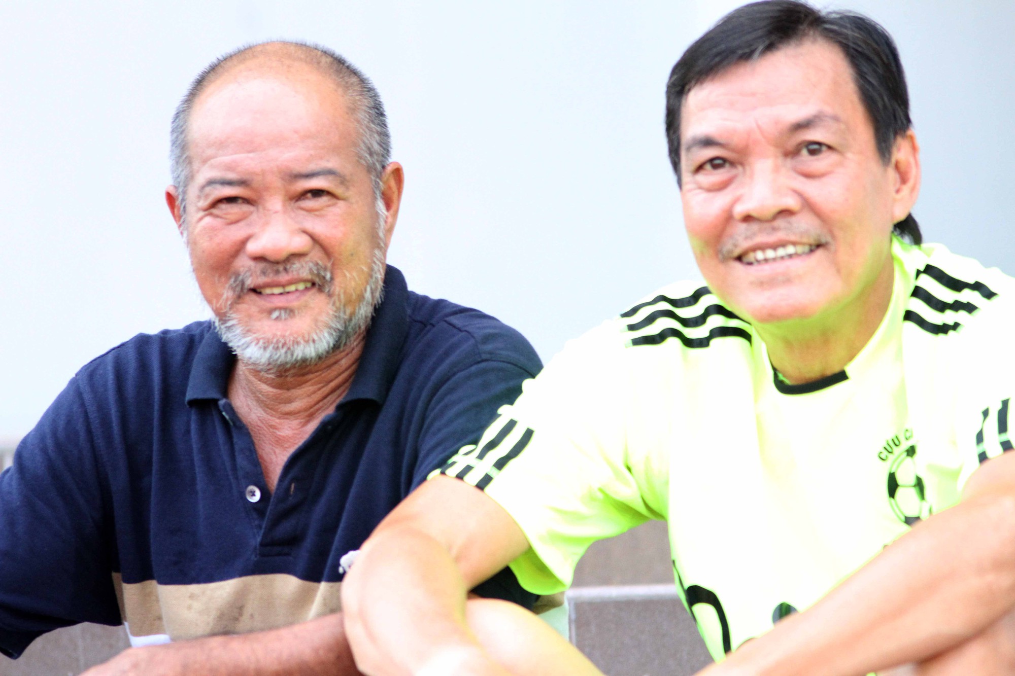 Bộ đ&ocirc;i của Hải Quan một thời &ndash; Minh &ldquo;nh&iacute;&rdquo; (tr&aacute;i) v&agrave; Th&agrave;nh &ldquo;g&ugrave;&rdquo; (phải).