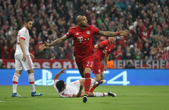 Bayern Munich 1-0 Benfica: Chiến công của Vidal