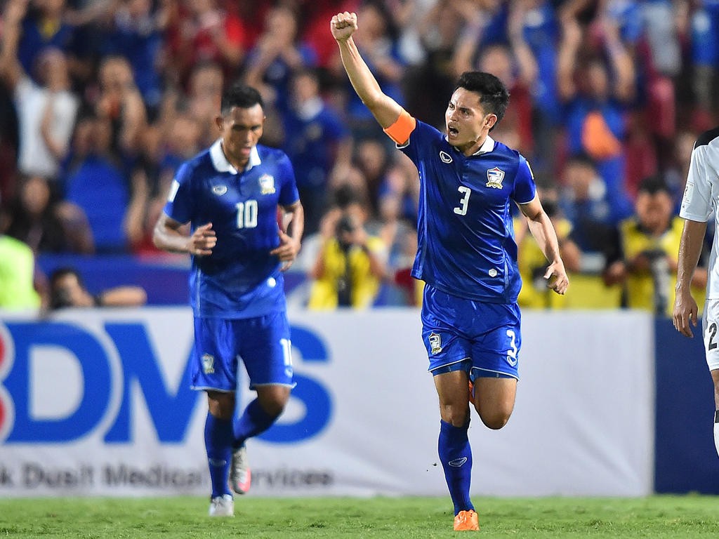 Đánh bại Đài Loan, người Thái gần hơn giấc mơ World Cup