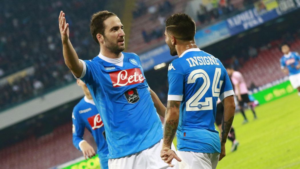 Higuain và Insigne: Cặp đôi hoàn hảo