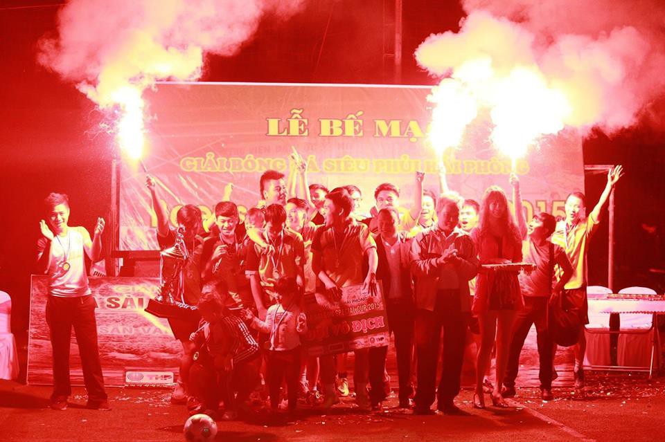 Hạ màn Siêu Phủi Hải Phòng 2015: Chung tay và thành công