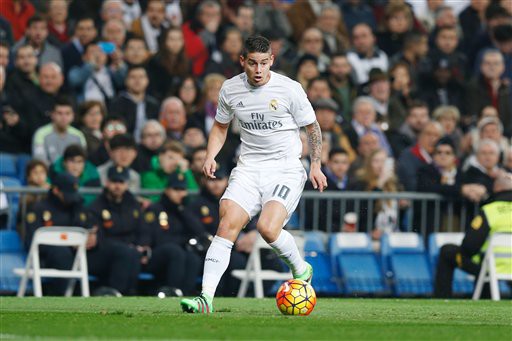 James Rodriguez "hết đất sống" tại Real Madrid
