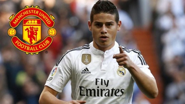 James Rodriguez sẽ sang Man Utd nếu rời Real Madrid