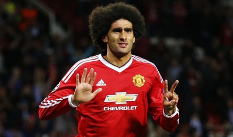 Mất chỗ ở đội 1, Fellaini xuống đội U21 "bắt nạt" đàn em
