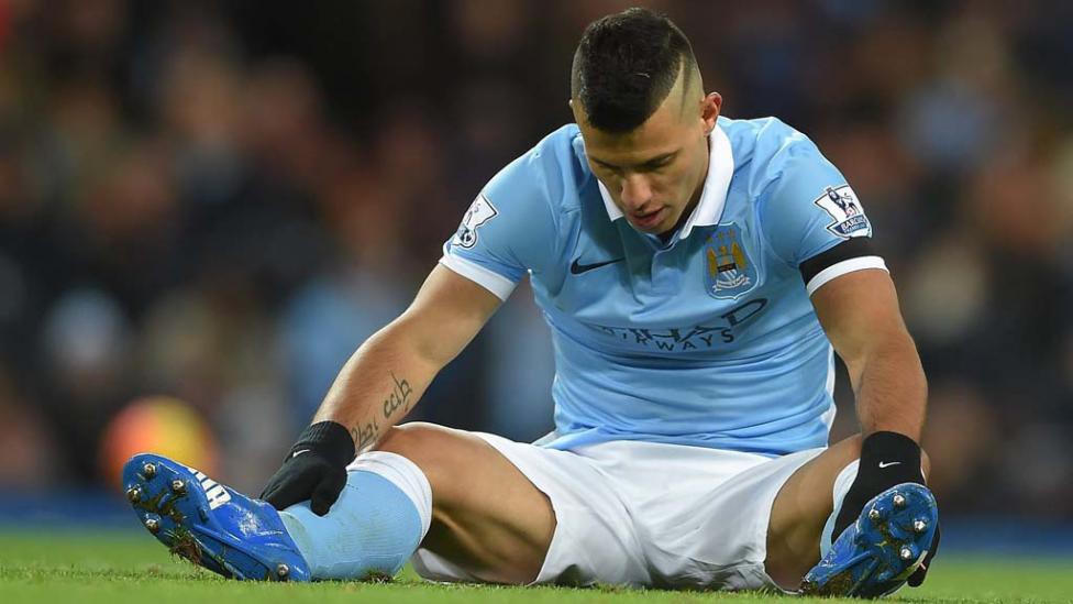 Pellegrini: "Chấn thương của Aguero không đáng ngại"
