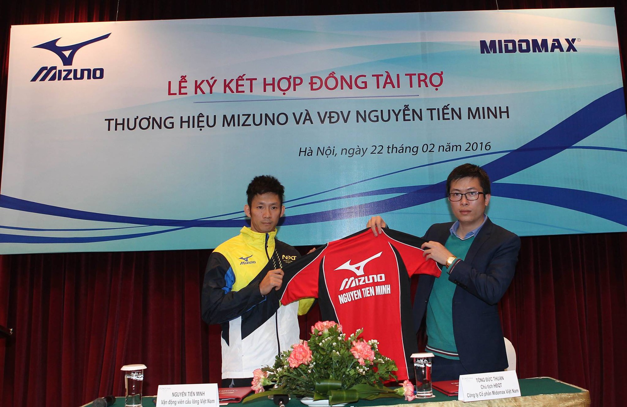Tay vợt Nguyễn Tiến Minh có tài trợ tiền tỷ