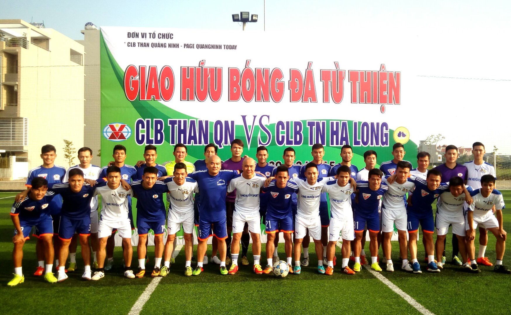 Than Quảng Ninh thi đấu giao hữu gây quỹ từ thiện