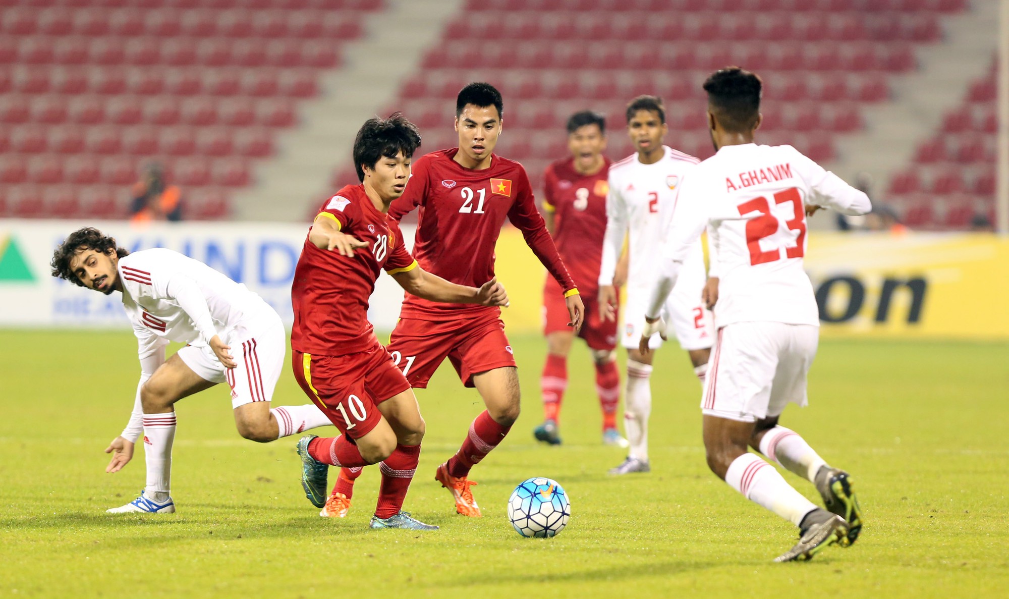 KẾT THÚC, U.23 VN  2-3 U.23 UAE:  Thất bại đáng tiếc