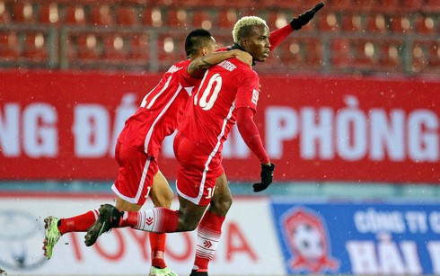 Kết thúc, Vòng 3 V.League 2016: Hải Phòng 1-0 XSKT.Cần Thơ, SHB.Đà Nẵng 1-0 S.Khánh Hòa, SLNA 3-3 QNK.Quảng Nam