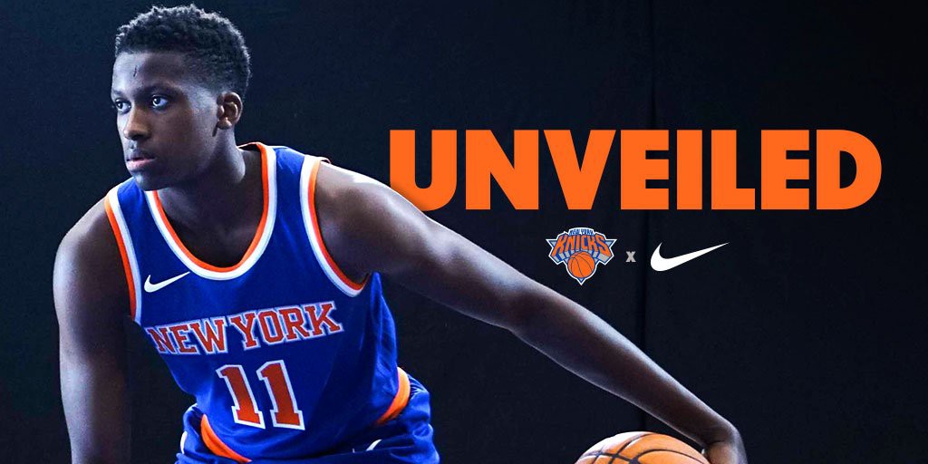 New York Knicks tiếp tục giữ lại thiết kế mang tính biểu tượng của đội bóng. New York Knicks tiếp tục giữ lại thiết kế mang tính biểu tượng của đội bóng.