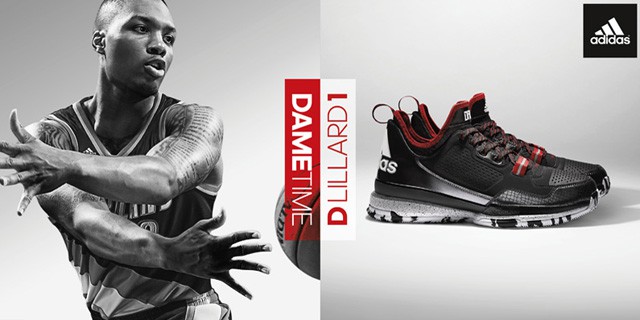 Damian Lillard cùng mẫu giày thửa riêng đầu tiên với Adidas Damian Lillard cùng mẫu giày thửa riêng đầu tiên với Adidas