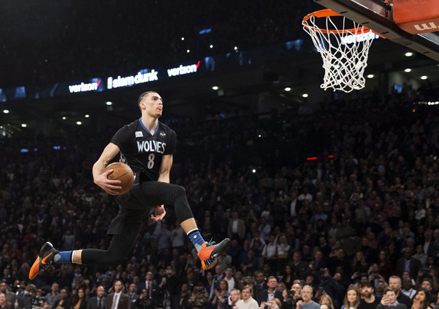 Khả năng của Zach LaVine không dừng lại ở việc úp rổ. Khả năng của Zach LaVine không dừng lại ở việc úp rổ.