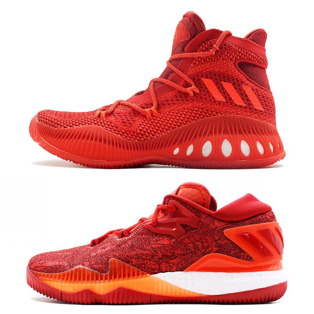 Adidas Crazy Explosive 2016 (trên) và Adidas Crazylight 2016 (dưới) luôn nằm trong top những mẫu giày bóng rổ tốt nhất năm. Adidas Crazy Explosive 2016 (trên) và Adidas Crazylight 2016 (dưới) luôn nằm trong top những mẫu giày bóng rổ tốt nhất năm.