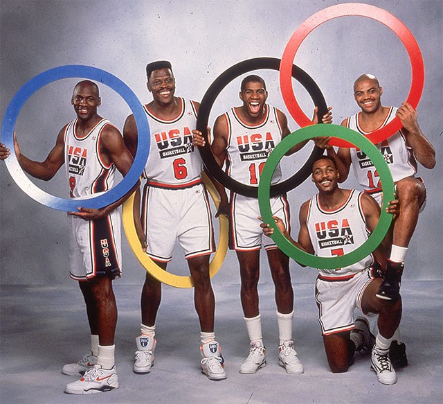Các thành viên trong Dream Team 1992. Các thành viên trong Dream Team 1992.