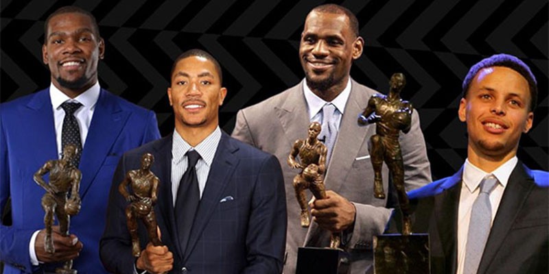 Cavaliers cùng Warriors thâu tóm MVP của NBA trong 10 năm qua
