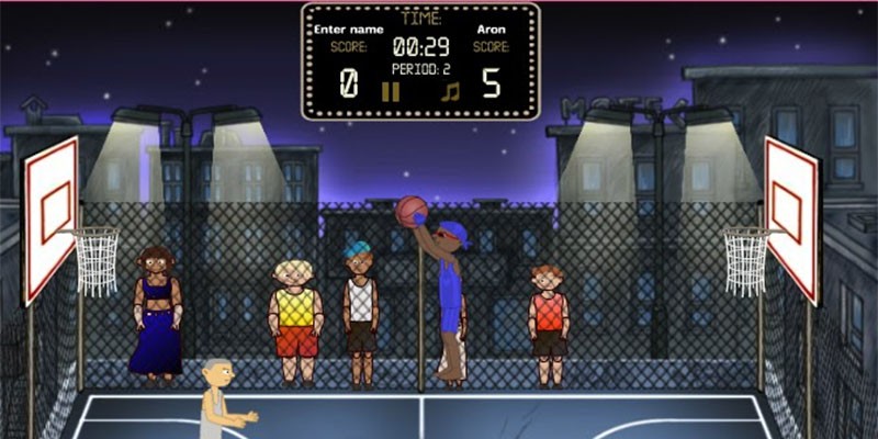 Cười ngược thời gian với tựa game bóng rổ đầu tiên