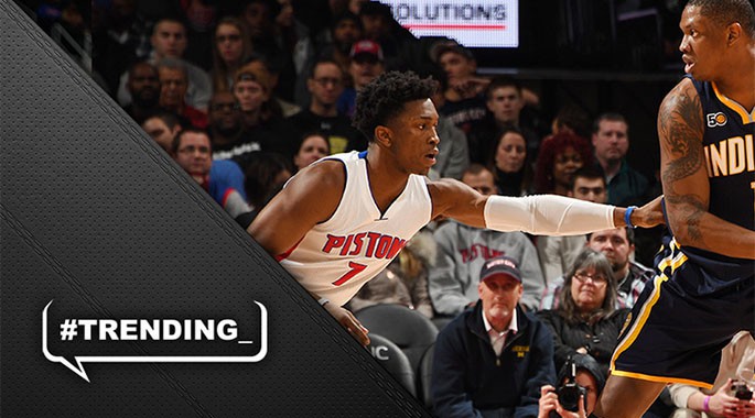 Detroit Pistons không chỉ kỳ vọng Andre Drummond - Reggie Jackson