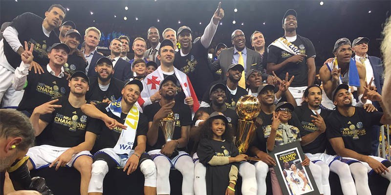 Golden State Warriors vô địch NBA, Kevin Durant đoạt MVP