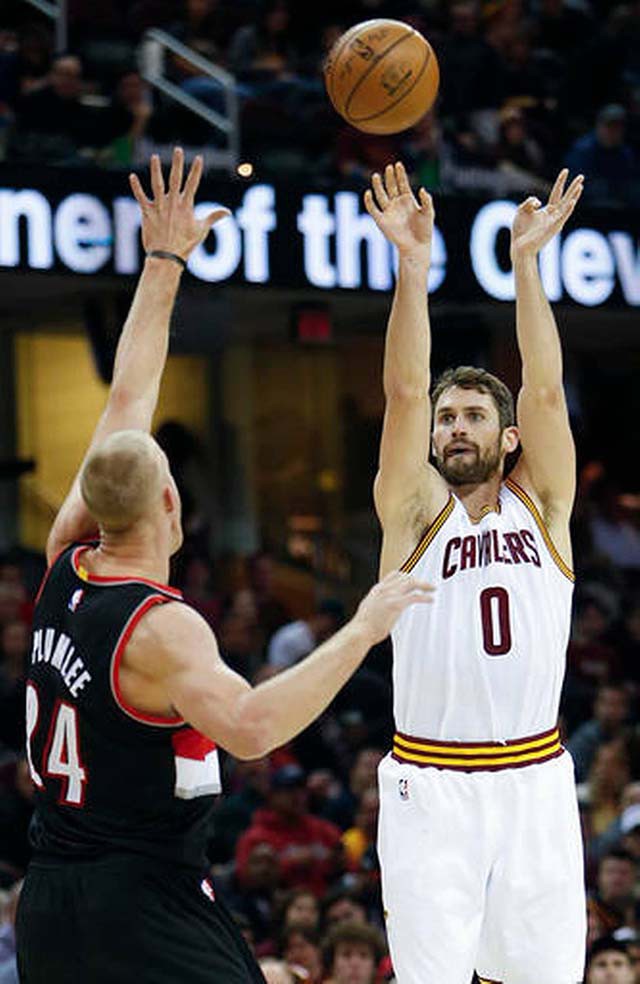 Kevin Love lập kỷ lục ghi nhiều điểm nhất trong lịch sử NBA ở hiệp 1. Kevin Love lập kỷ lục ghi nhiều điểm nhất trong lịch sử NBA ở hiệp 1.