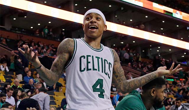 Boston Celtics đang mong đợi sự trở lại của Isaiah Thomas. Boston Celtics đang mong đợi sự trở lại của Isaiah Thomas.
